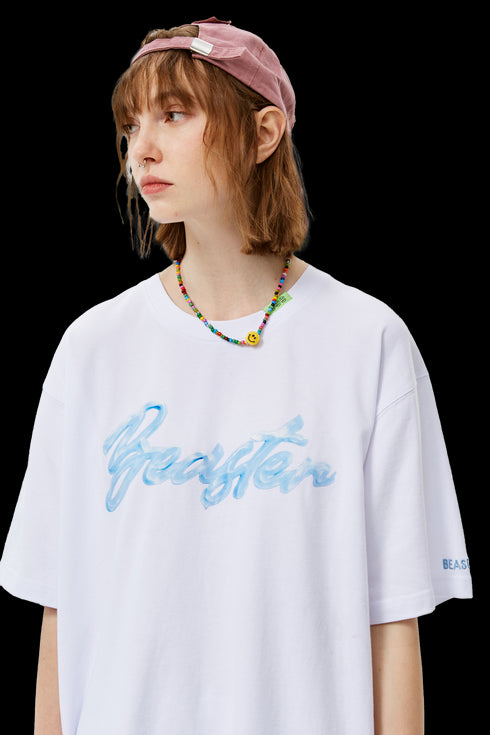 Ghost Face Loose Short Sleeve T-Shirt - PSYLOS 1, Ghost Face Loose Short Sleeve T-Shirt, T-Shirt, BEASTER, PSYLOS 1